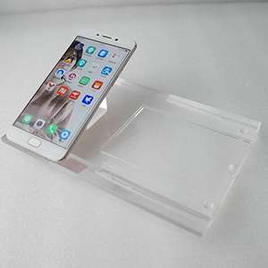 Clear Acrylic Mobile Phone Display Stand with Display Base