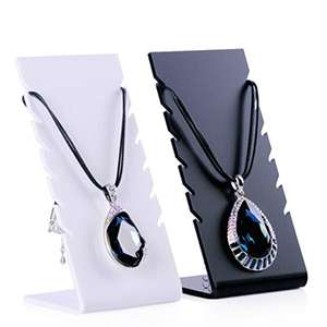 Acrylic Necklace Pendant Jewelry Display Stand Holder
