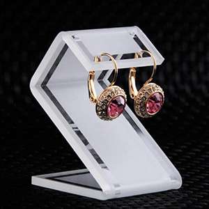 Countertop S Type Acrylic Jewelry Earrings Display for Earrings Jewlery