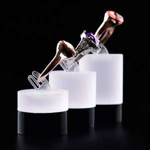 Cuboid / Cylinder Acrylic Ring Display Stand Holder