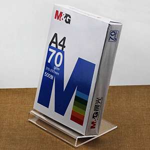 Large Clear Acrylic Easel Perfect for Displaying Books, Paintings, iPads