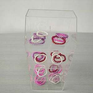 AJD-P0413 Counter Acrylic Jewelry Display Case