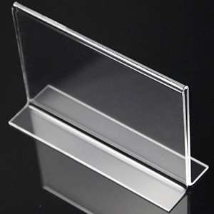 Acrylic POS Sign Holder