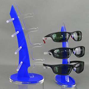 Clear Acrylic Sunglasses Eyeglasses Display Stand Holder