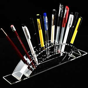 Vertical Premium Acrylic Pen Display Stand