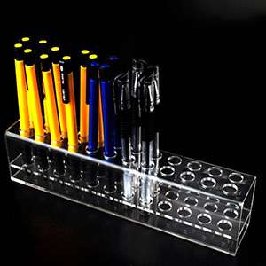 Office Stationery Desktop Acrylic Pen Holder