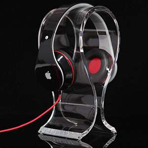 U Shape Clear Acrylic Earphone Display Holder Headset Display