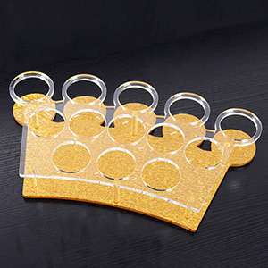 13 Cups Wine Glass Cup Acrylic Display Shelf